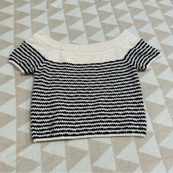 Tanya Taylor Women's Lawrence Striped Bouclé Knit Top - - Picture 3 of 5